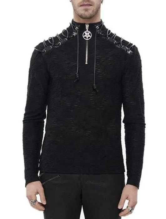 Longsleeve DEVIL FASHION pentagram goth punk killstar