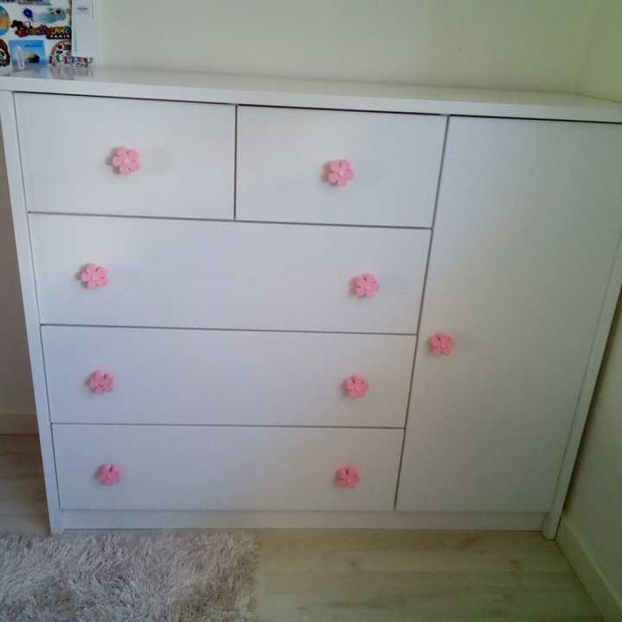 Cómoda de quarto branca