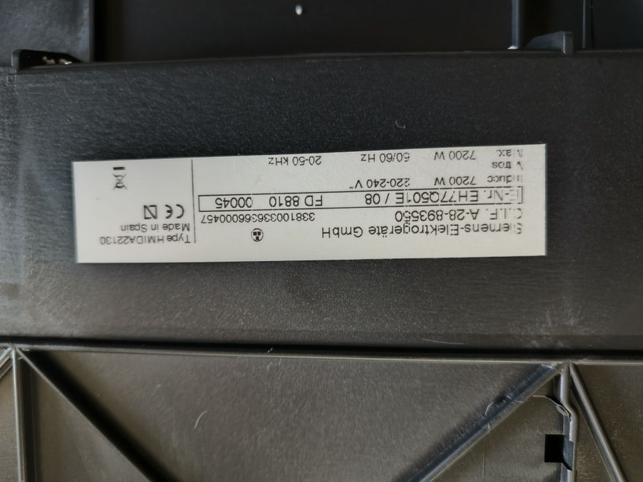 Placa de Indução Siemens