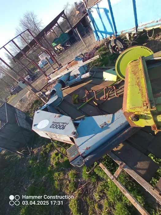 Dźwig HDS 5ton wywrotka Sprawny