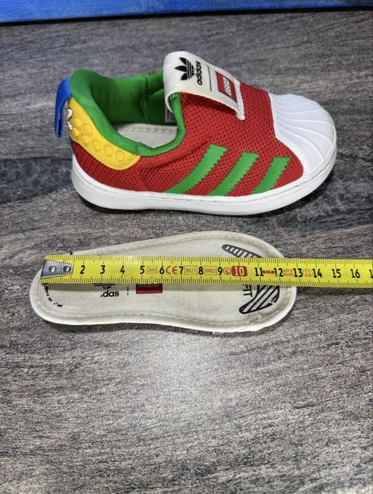 Кросівки дитячі Adidas Lego x Superstar 360 I ‘Pantone’ 21 розмір