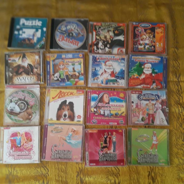 CD PC на ПК Принцесса диск (серия) для девочек