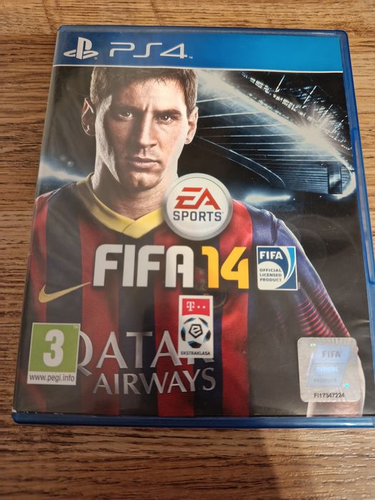 Gra FIFA 14 PS4 polska okładka