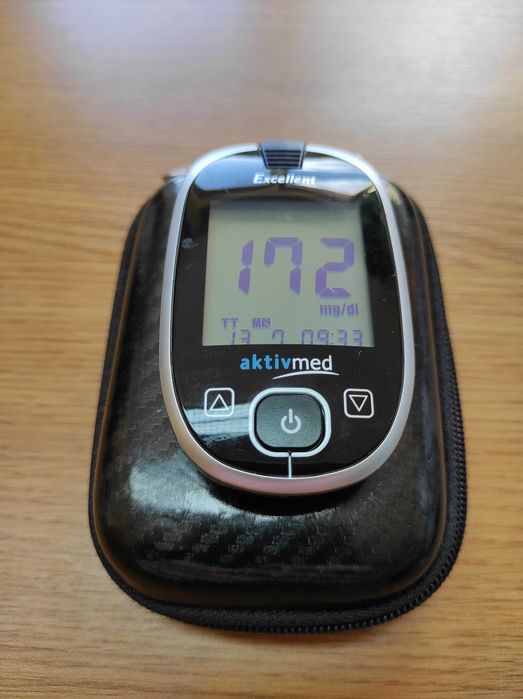 Glukometr - Aktivmed - GlucoCheck - Excellent - IGM-0028C Stan Idealny