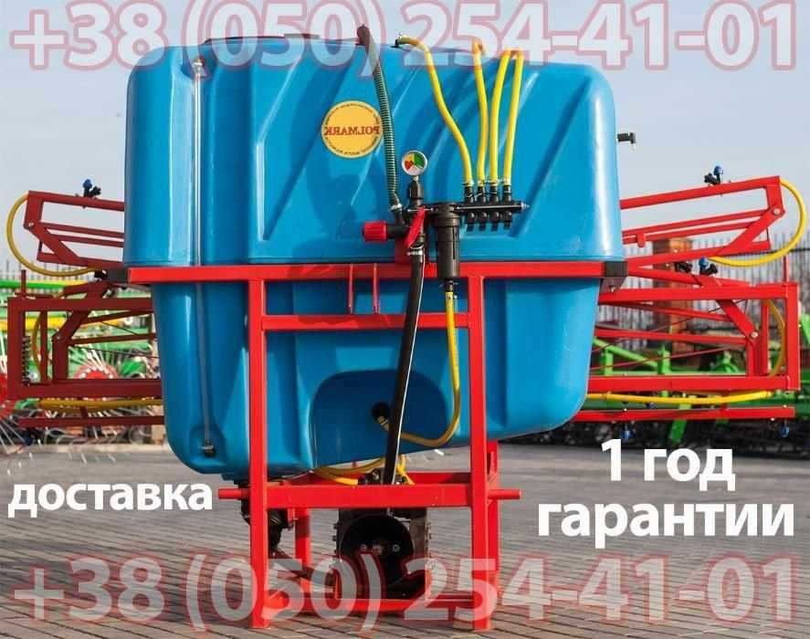 Навесной опрыскиватель 200 л польский Polmark Полмарк обприскувач