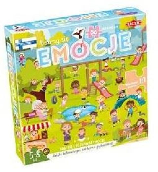 Uczmy się: Emocje Tactic pudełko,230x223 mm