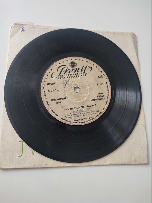 Płyty winylowe małe