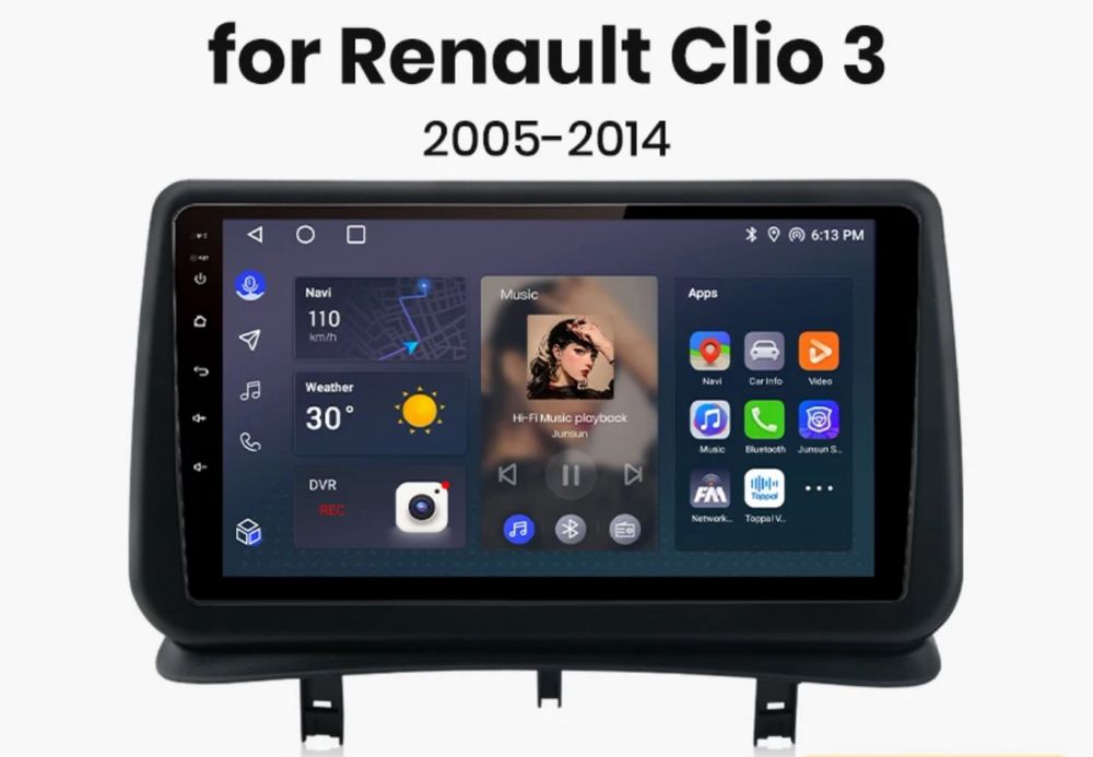 Штатная магнитола Renault Clio (2005-2014) ANDROID
