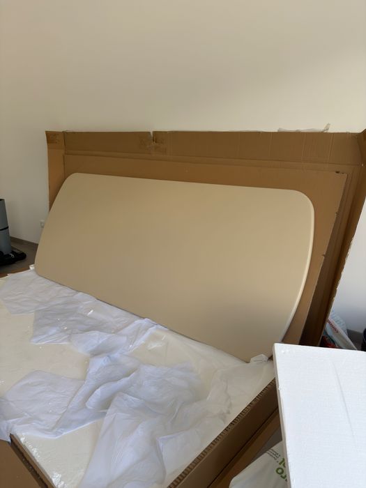 Tampo de mesa em cimento polido 270cm