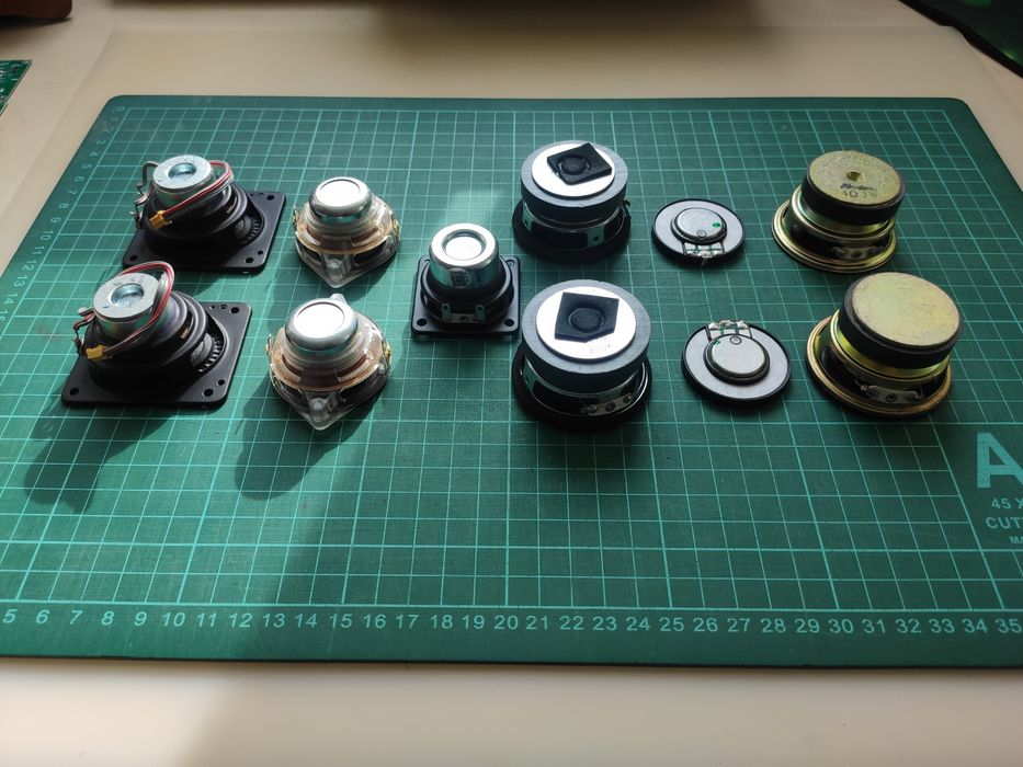 Динамики для портативной акустики