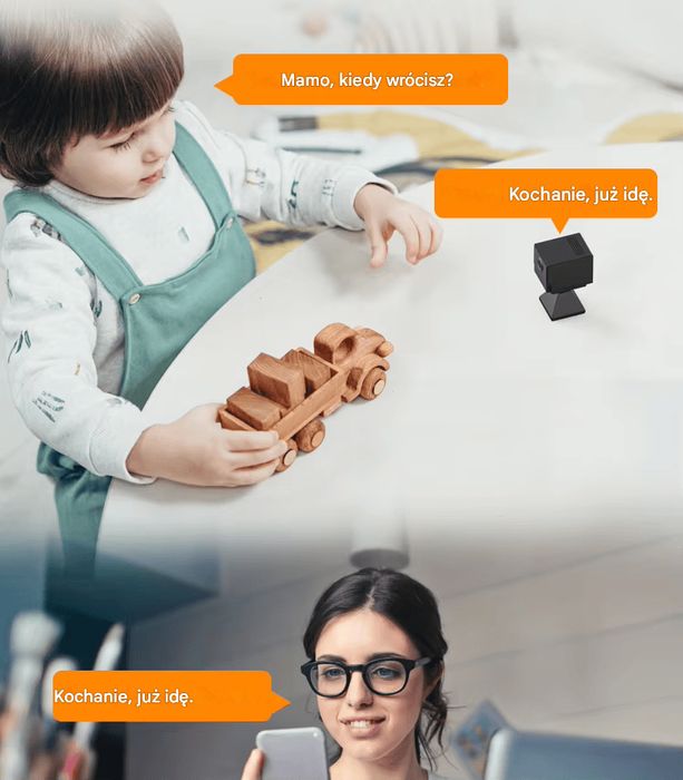 Ukryta MINI KAMERA WIFI podgląd na żywo detekcja DO 10 DNI PRACY