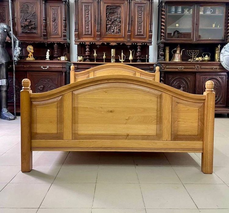 Ліжко дерево кровать дуб 3059 тумба приліжкова 3060