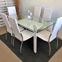 MESA + 6 CADEIRAS DE LUXO +  ENTREGA GRATUITA PAGA NA ENTREGA
