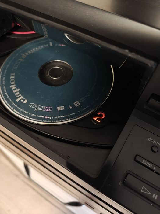 Odtwarzacz CD zmieniarka na 5 płyt SONY CDP-CE105 super stan z Pilotem