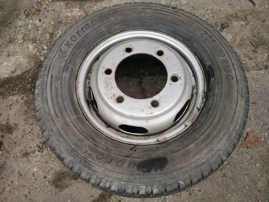 Koło zapasowe dostawcze 14/15/16 ducato,t4,t5,lt,sprinter,iveco,transi