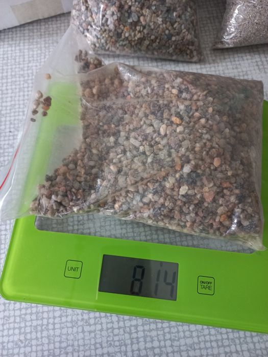 Żwirek, kamyczki, mech do lasu w szkle