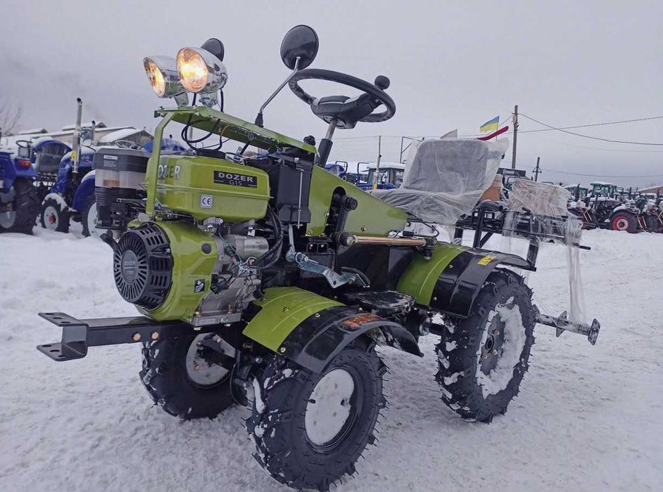 Новий мототрактор Dozer G 15 нова модель 2026 року