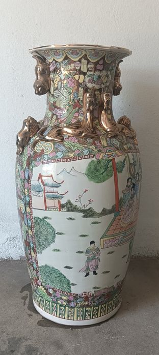 Vaso de porcelana chinesa.