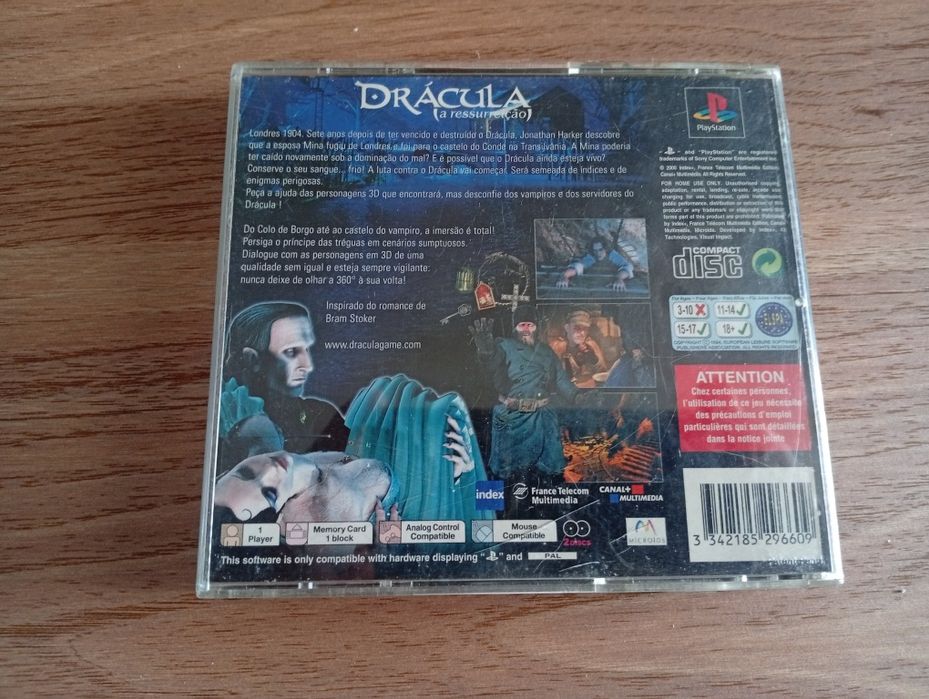 Drácula PS1 Completo