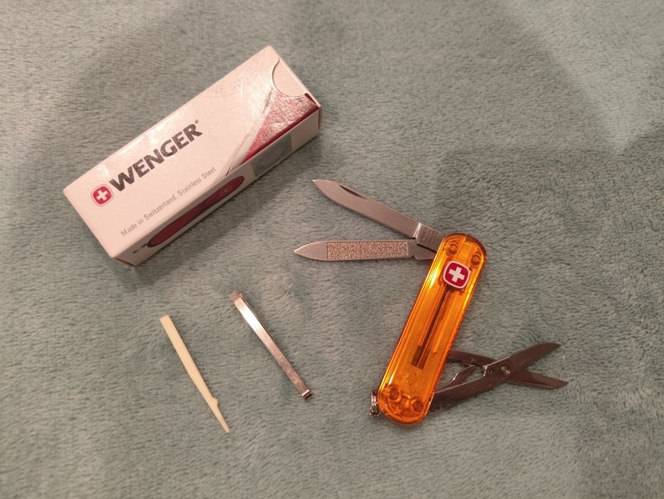 Scyzoryk victorinox wenger esquire 65mm orange NOWY