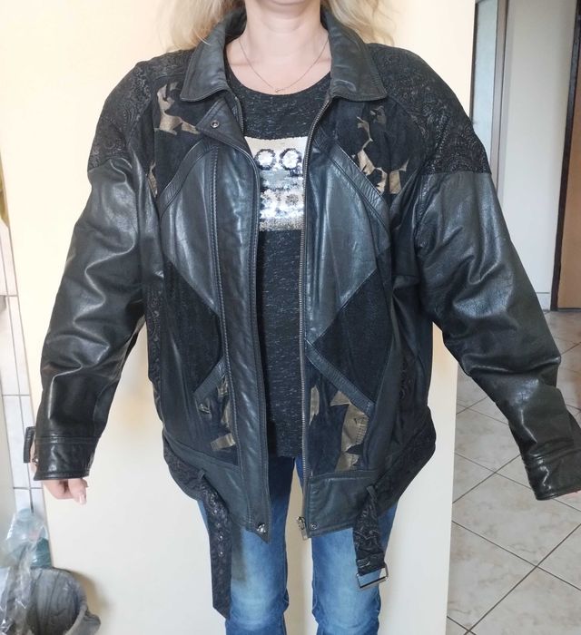Kurtka skórzana damska L vintage Kanada