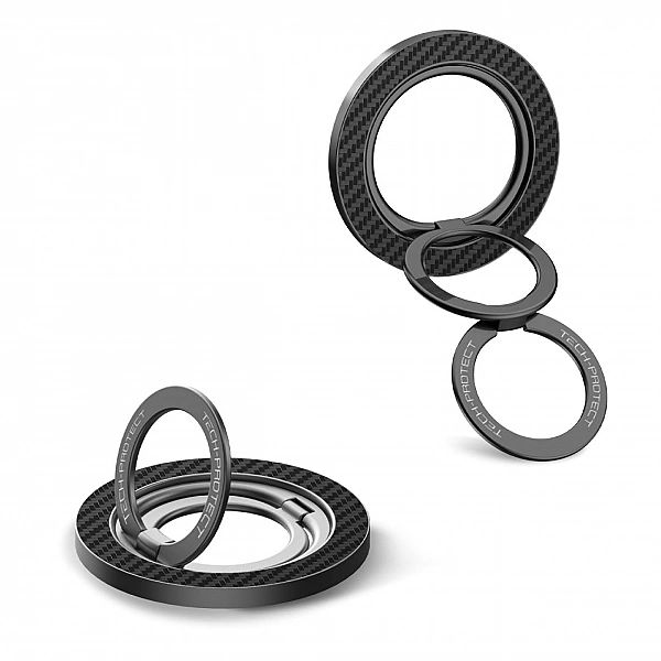 Tech-Protect Mmr800 Magnetic Magsafe Phone Ring Carbon Black