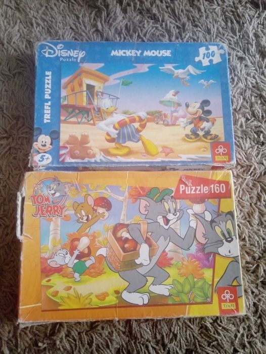 Puzzle. Dwa opakowania