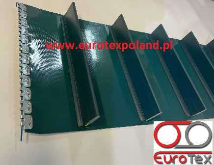 przenośnik taśmowy podajnik kubełkowy pas guma ziarno ziemniak pelet