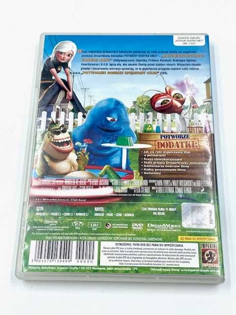 Potwory kontra Obcy - DVD (DreamWorks)
