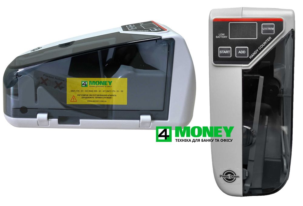 Портативный MULTI COUNTER PRO NEO V30 Аккумуляторный Счетчик Банкнот