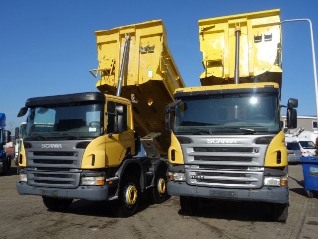 SCANIA R380 8x4 Basculante 2008 Apenas 390.000km Excelente Estado ###OPORTUNIDADE###