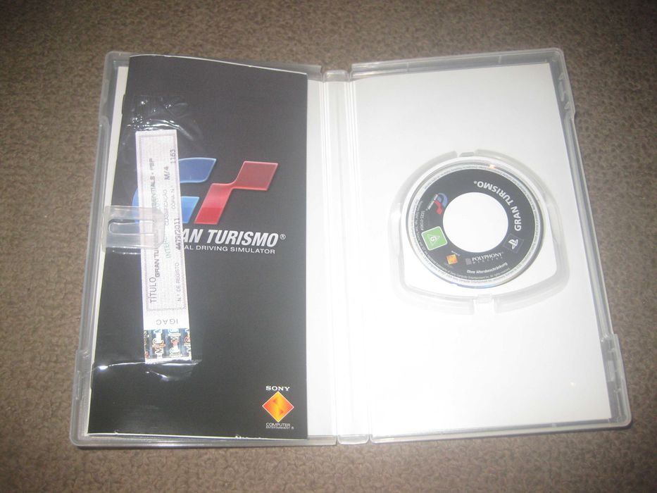 Jogo para a PSP "Gran Turismo" Completo!