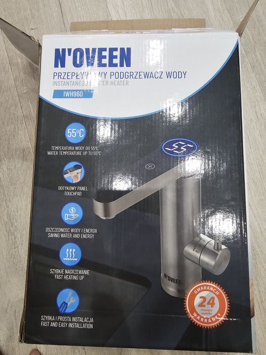 Nowy Przepływowy podgrzewacz wody