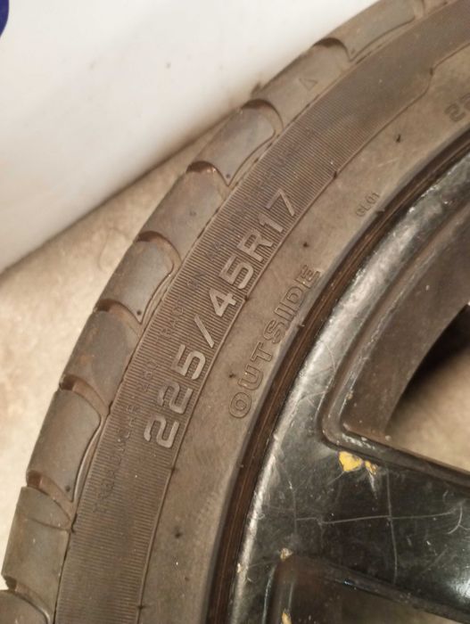 Jogo de 4 jantes Audi Originais 225/45R17