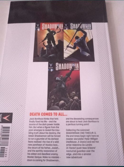 Shadowman: End Times - Milligan