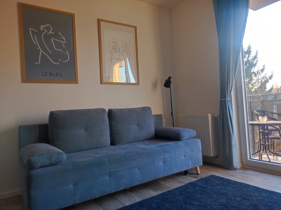 Kawalerka z balkonem do wynajęcia – Osiedle Harmonia, Gumieńce