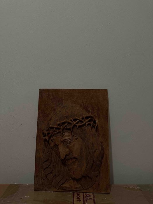 Колекційна дерев’яна ікона Ісус Христос