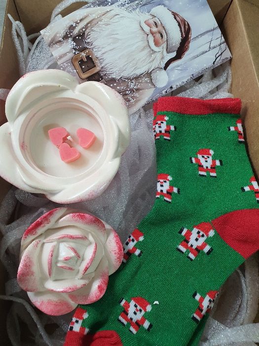 Presente de natal com diversos artigos