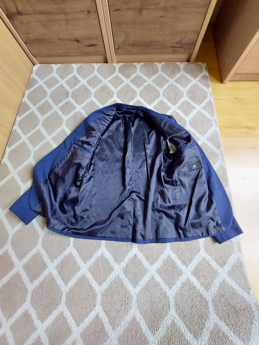 męski garnitur H&M + krawat