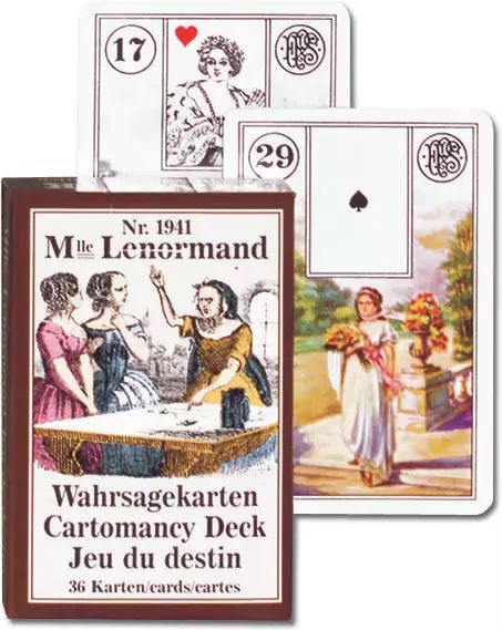 Karty do wróżenia. Mlle Lenormand. Piatnik. Nowy Produkt