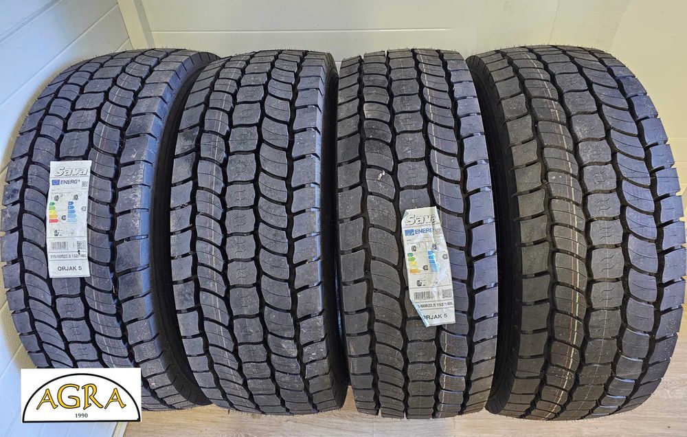 315/60R22.5 (1420netto)  SAVA  ORJAK 5 opony napęd opona napędowa