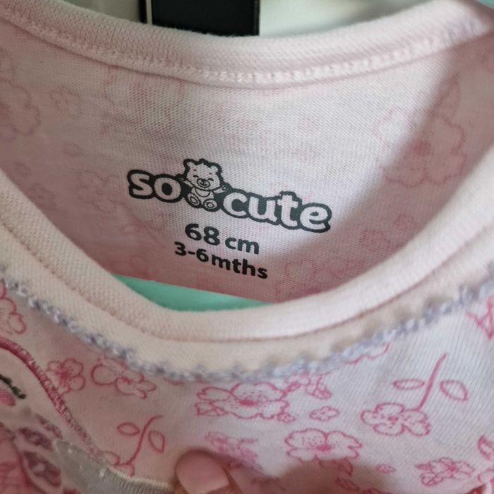 Rampers body na ramiączka 68 Pepco