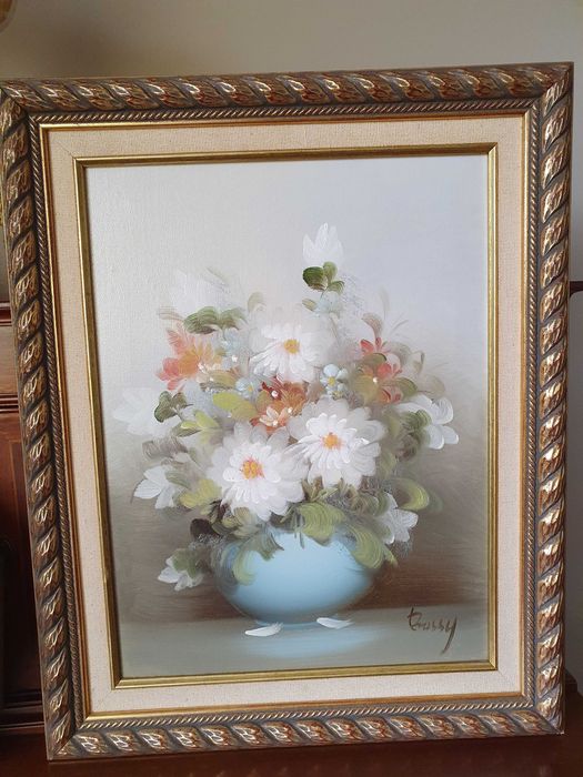 QUADRO pintura com flores