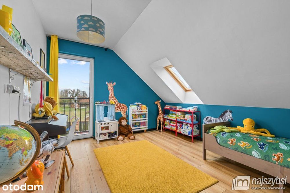 Krępsko- nowoczesny dom 108m2 z garażem, 800m2 dz.