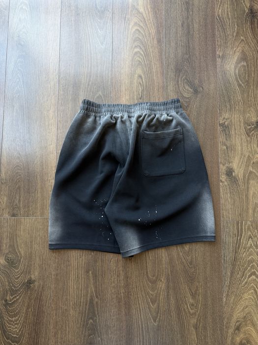 Широкі Спортивні Шорти Jaded London Washed Чорні Sweatshorts Y2K SK8