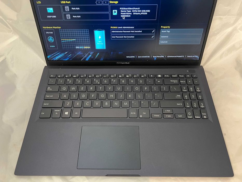 Laptop Biznesowy Asus B1500C/i5 11th/16 ram/512 SSD/Bioskomp/GWARANCJA