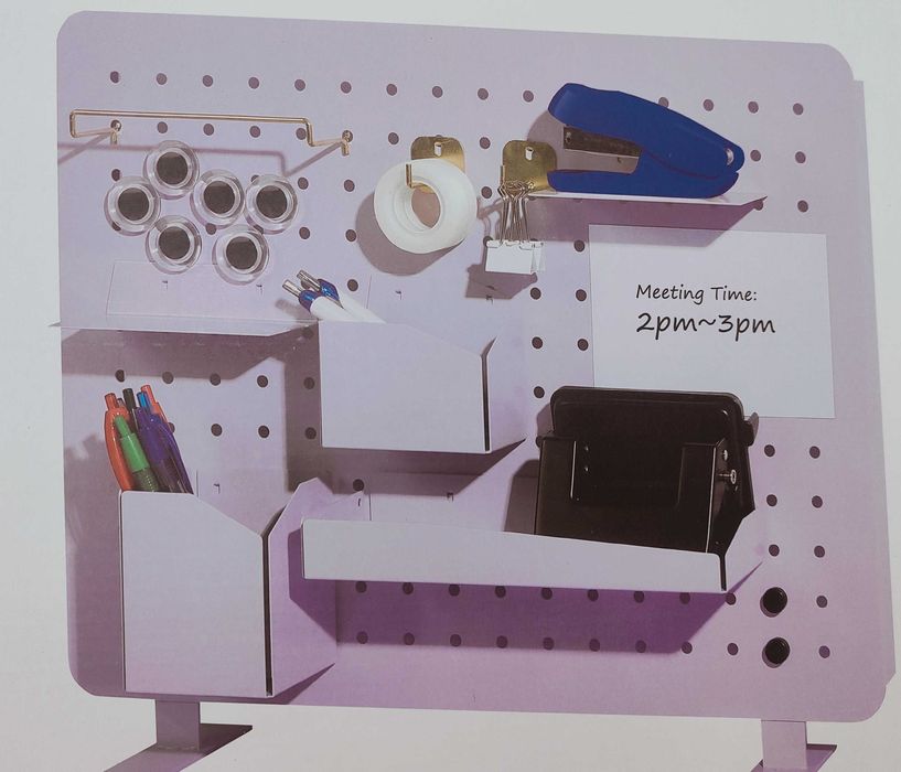 PANEL PEGBOARDOWY Ścianka Organizer na Biurko