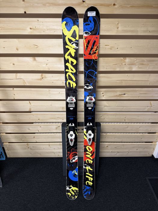 Freeride twintip | Szerokie Narty SURFACE ONE LIFE 179cm | freeski 112