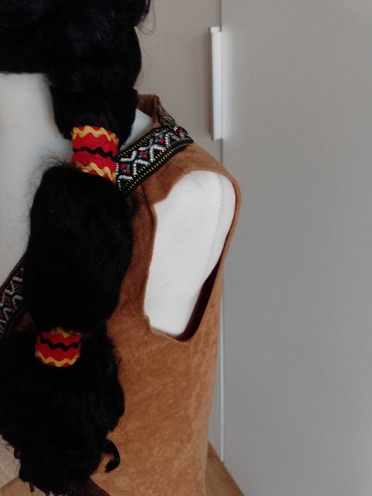 NOWY strój karnawałowy INDIANKA INDIANKI POCAHONTAS kostium 128/134 (6