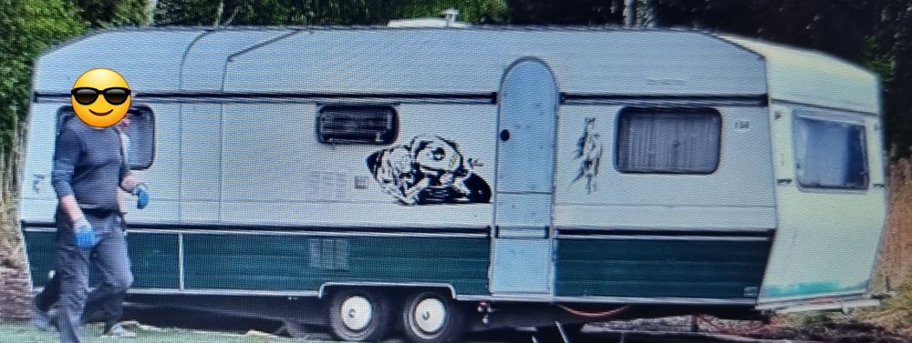 Przyczepa kempingowa 7,5m